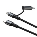 Baseus twins 2 in 1 cable Type-C to Type-C 60W Ip 20W Black