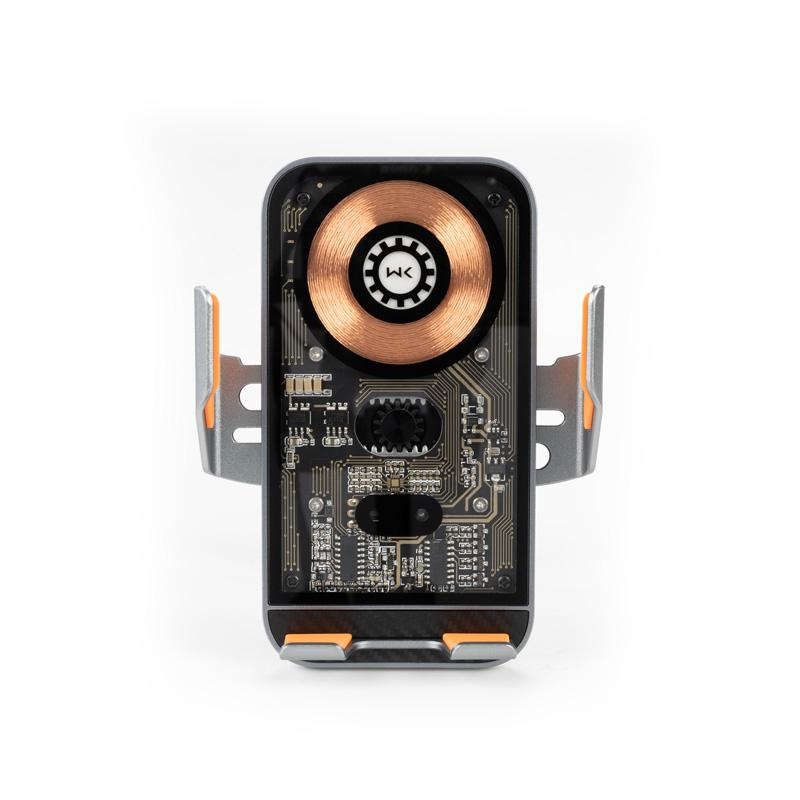 WEKOME WP-U204 先锋超凡15W无线充赛博朋克透明工业风汽车车载支架WP-U204