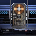 WEKOME WP-U204 先锋超凡15W无线充赛博朋克透明工业风汽车车载支架WP-U204