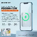 WEKOME WP-329 iph 系列磁吸15W背夹无线快充1W移动电源