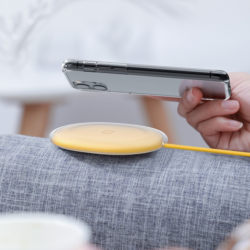 倍思果冻无线充电器 15W