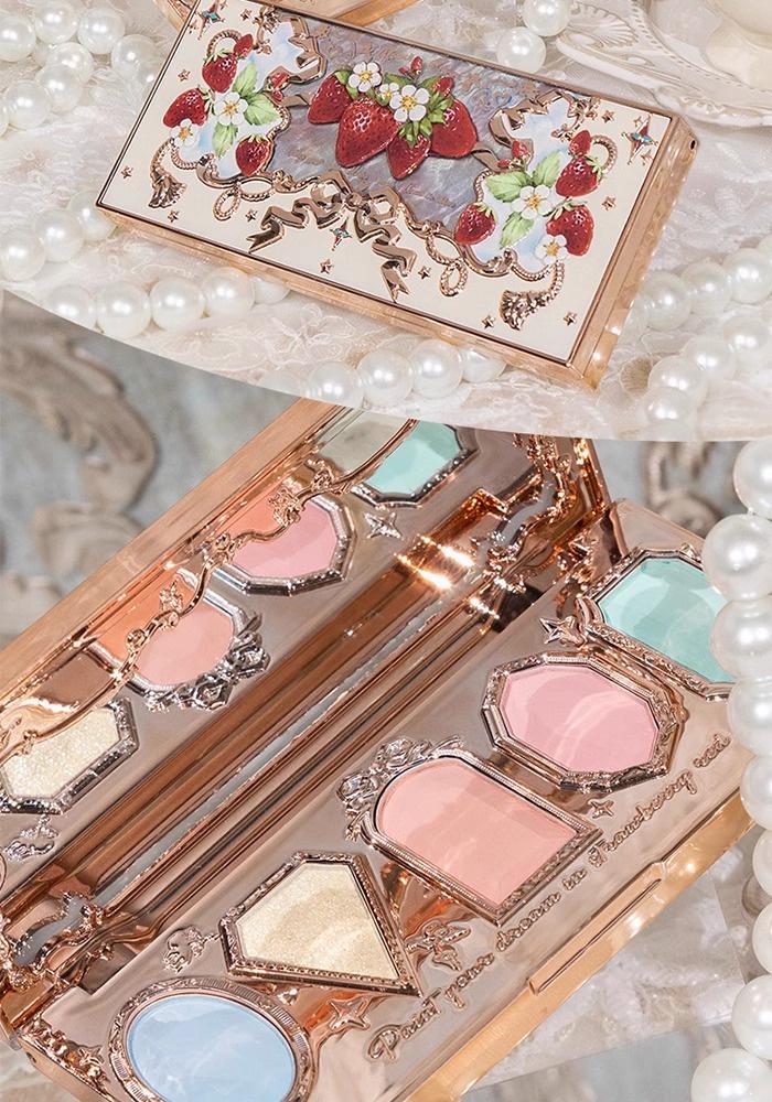 花知晓/FLOWERKNOWS草莓洛可可眼影 - Eye Shadow