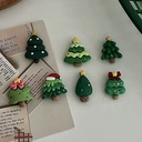 ins迷你可爱圣诞树磁吸图钉装饰冰箱贴磁性贴照片个性创意雪人