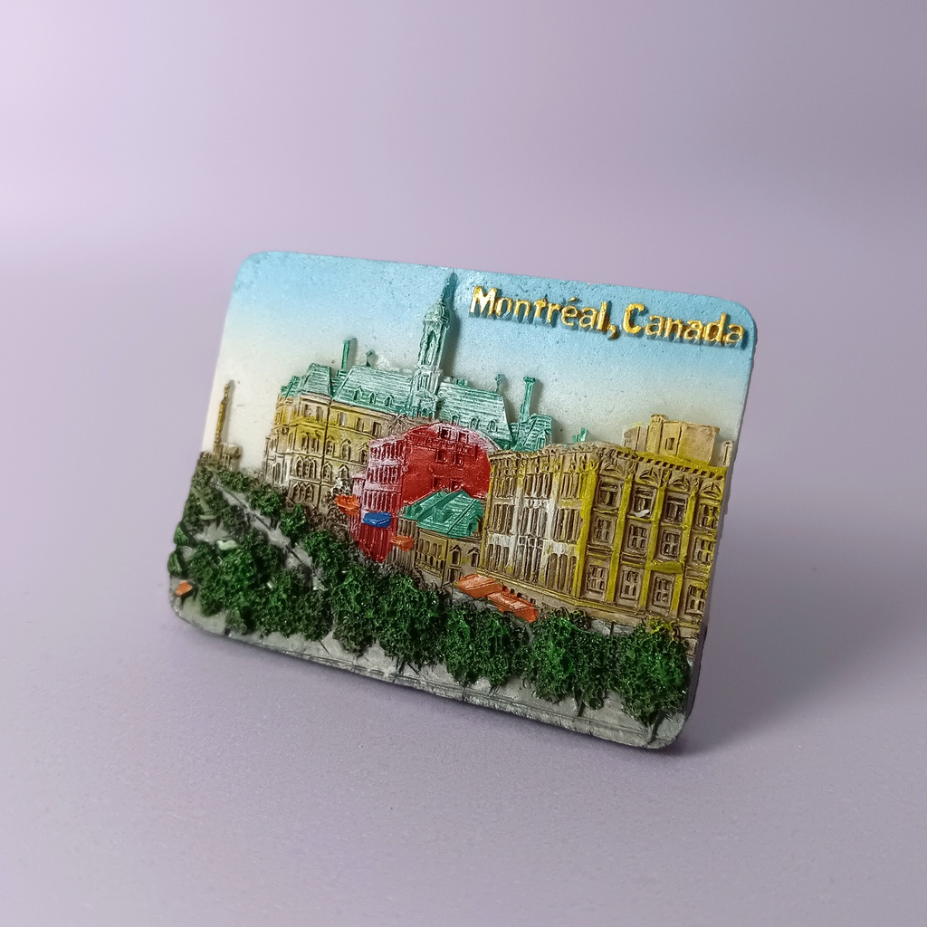 加拿大多伦多枫叶旅游纪念创意立体磁贴冰箱贴