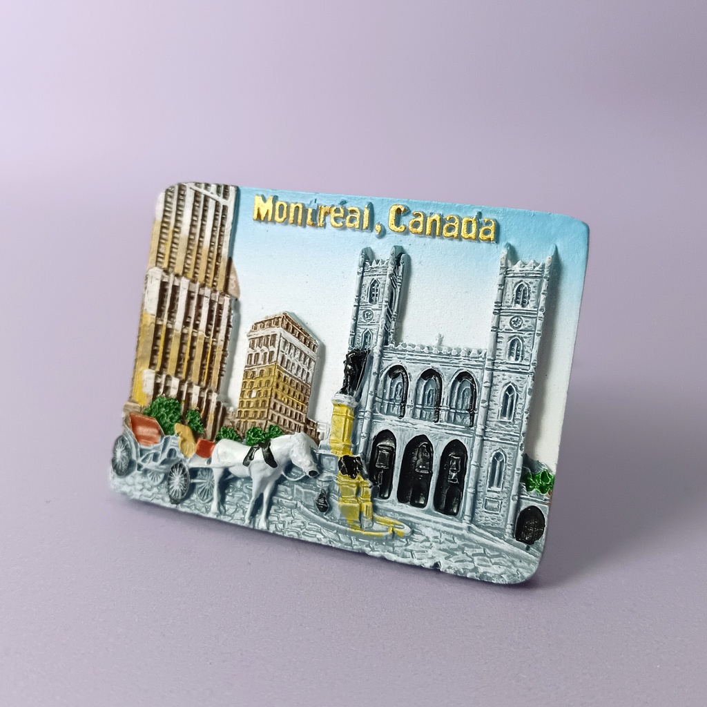 加拿大多伦多枫叶旅游纪念创意立体磁贴冰箱贴