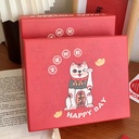 本命年袜子女2025蛇年新年袜礼盒装红袜中筒袜卡通过年