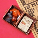 MINISO名创优品哈利·波特系列霍格沃茨魔法学校行李箱盲盒挂件