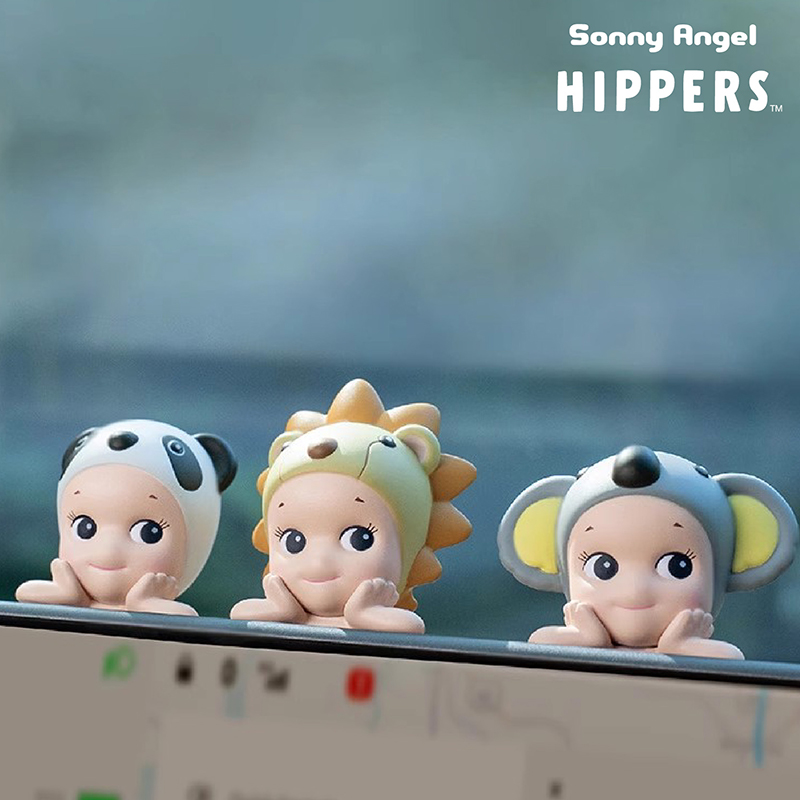 Sonny Angel 车载娃娃趴趴天使可爱盲盒潮玩公仔汽车屏幕摆件手办