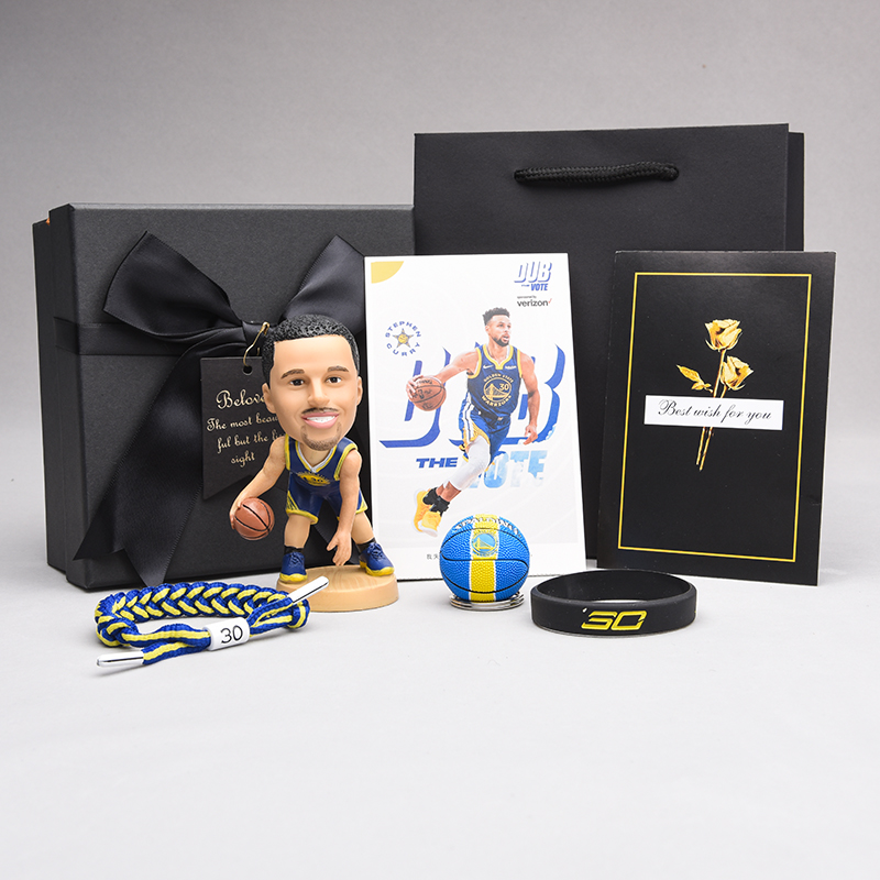 库里科比NBA手办手环篮球摆件球星周边收藏模型纪念品圣诞礼物男