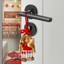 新年扫把簸箕挂件乔迁贺年装饰品门把手挂万字结挂饰过年氛围布置