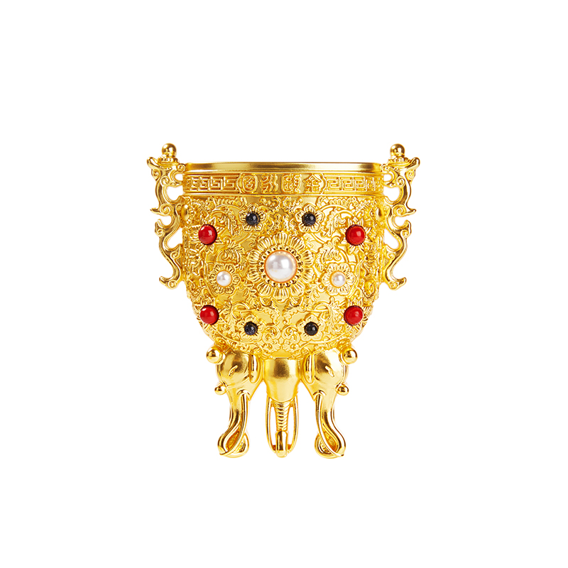 故宫淘宝｜珍宝金瓯永固莲鹤方壶大吉葫芦冰箱贴博物馆文创礼物