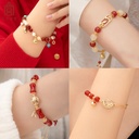 故宫淘宝｜吉运红绳手链博物馆文创蛇年新年本命年生日礼物女生