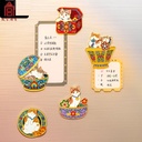 故宫淘宝｜宫猫盒盒美美冰箱贴磁贴猫咪博物馆文创礼物北京纪念品
