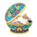 故宫淘宝｜宫猫盒盒美美冰箱贴磁贴猫咪博物馆文创礼物北京纪念品