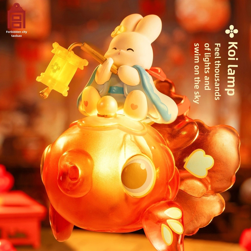 故宫淘宝｜故宫猫月宫灯会盲盒摆件玩具文创潮玩公仔手办生日礼物