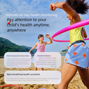 Imoo Phone Watch Z11 Children's Smart Waterproof Positioning Latest Youth Edition Flip Dual Camera Swimming Grade Waterproof Boys and Girls