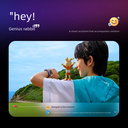 Imoo Phone Watch Z11 Children's Smart Waterproof Positioning Latest Youth Edition Flip Dual Camera Swimming Grade Waterproof Boys and Girls