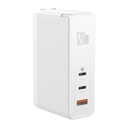 倍思 120W 氮化镓快速充电器 2USB-C 1USB-A