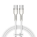 Baseus Cafule Metal Data Cable Type-C to Type-C 100W 2m White