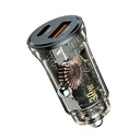 WEKOME WP-C41 Vanguard Series 30W USB + Type-C Car Charger