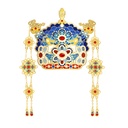 The Forbidden City Taobao | Phoenix Crown Fridge Magnets. The Arrival of the Phoenix. Cultural and Creative Products from the Museum of Cultural Relics. Beijing Souvenirs. Wedding Gifts.