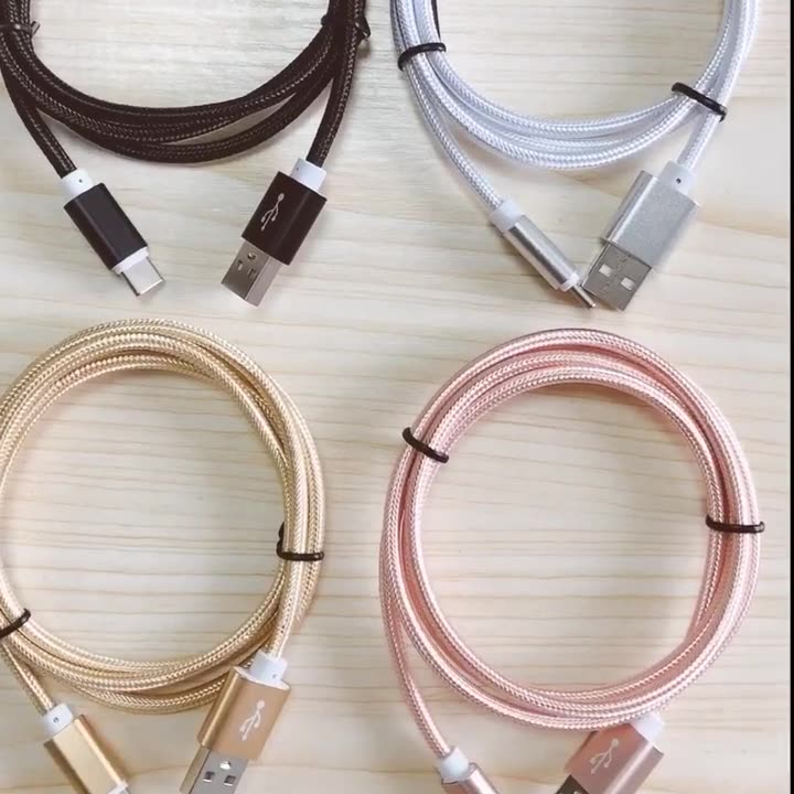 Applicable Apple data cable nylon braided fast charging X mobile phone universal 8th generation iPhone charging cable 6splus multi-color