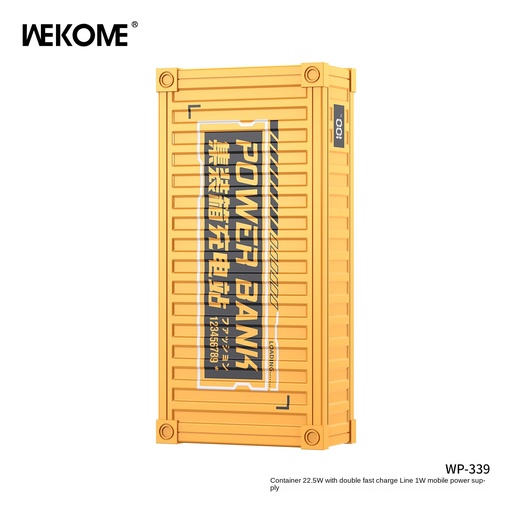 [SFWK0005] WEKOME WP-339 container style quick charge 10000maH Powebank 22W+20W