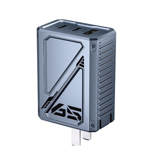 [SFWK0012] WEKOME WP-U147 先锋系列65W USB+双Type-C氮化镓充电器