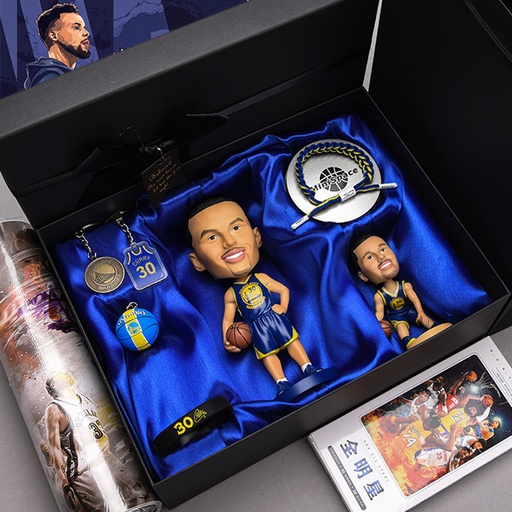 Curry, Kobe NBA action figure bracelets, basketball ornaments, star player peripherals, collectible models, souvenirs, Christmas gifts for men